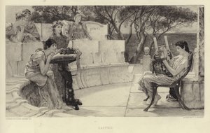 Sappho von Lawrence Alma Tadema